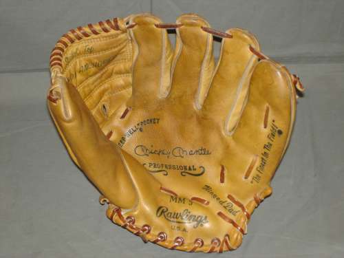 Mickey Mantle Rawlings MM5 Front